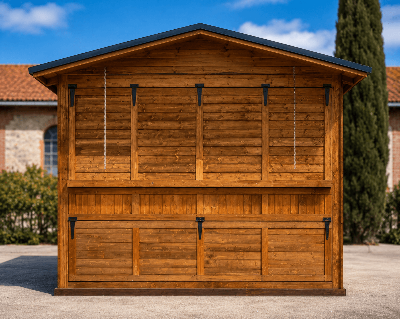 Casetas de madera